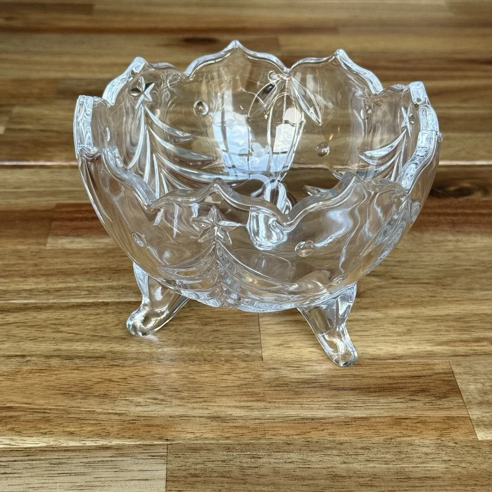 Mikasa Holiday Evergreen Footed Bowl 6